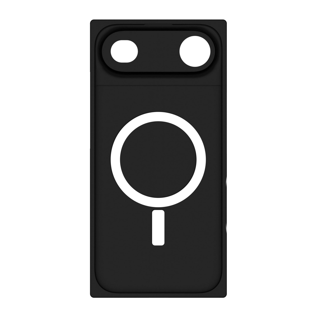 The FLAUNT SQUARE® Faux Leather case offers sleek, chic protection with a patent-pending square design and cushioned corners for enhanced shock absorption, featuring 12ft drop test protection.