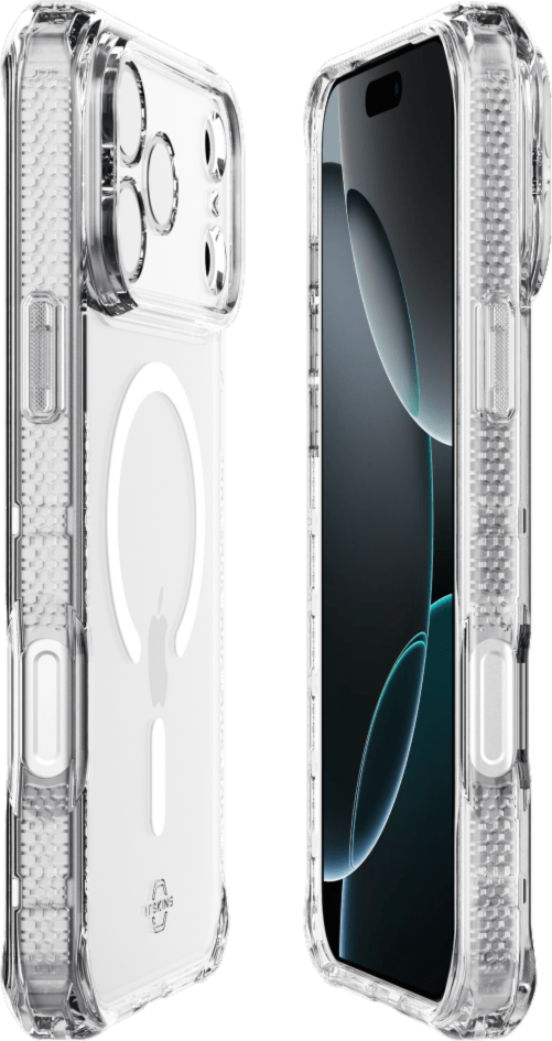 ITSKINS - Hybrid_R MagSafe Case Clear for iPhone 17 Pro