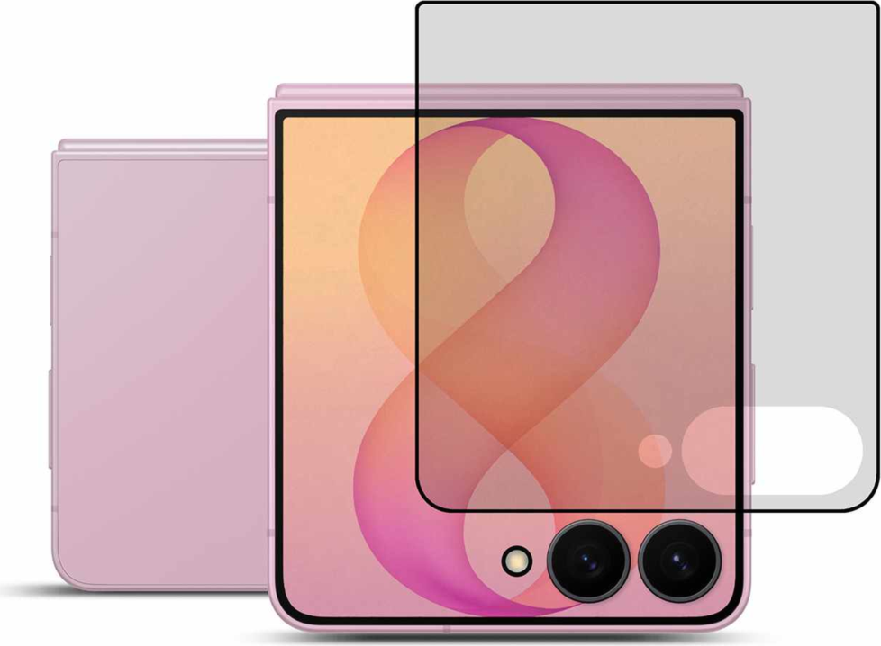 22 coques - Protecteur d'écran intégral à colle pour Samsung Galaxy Z Flip8/Z Flip7