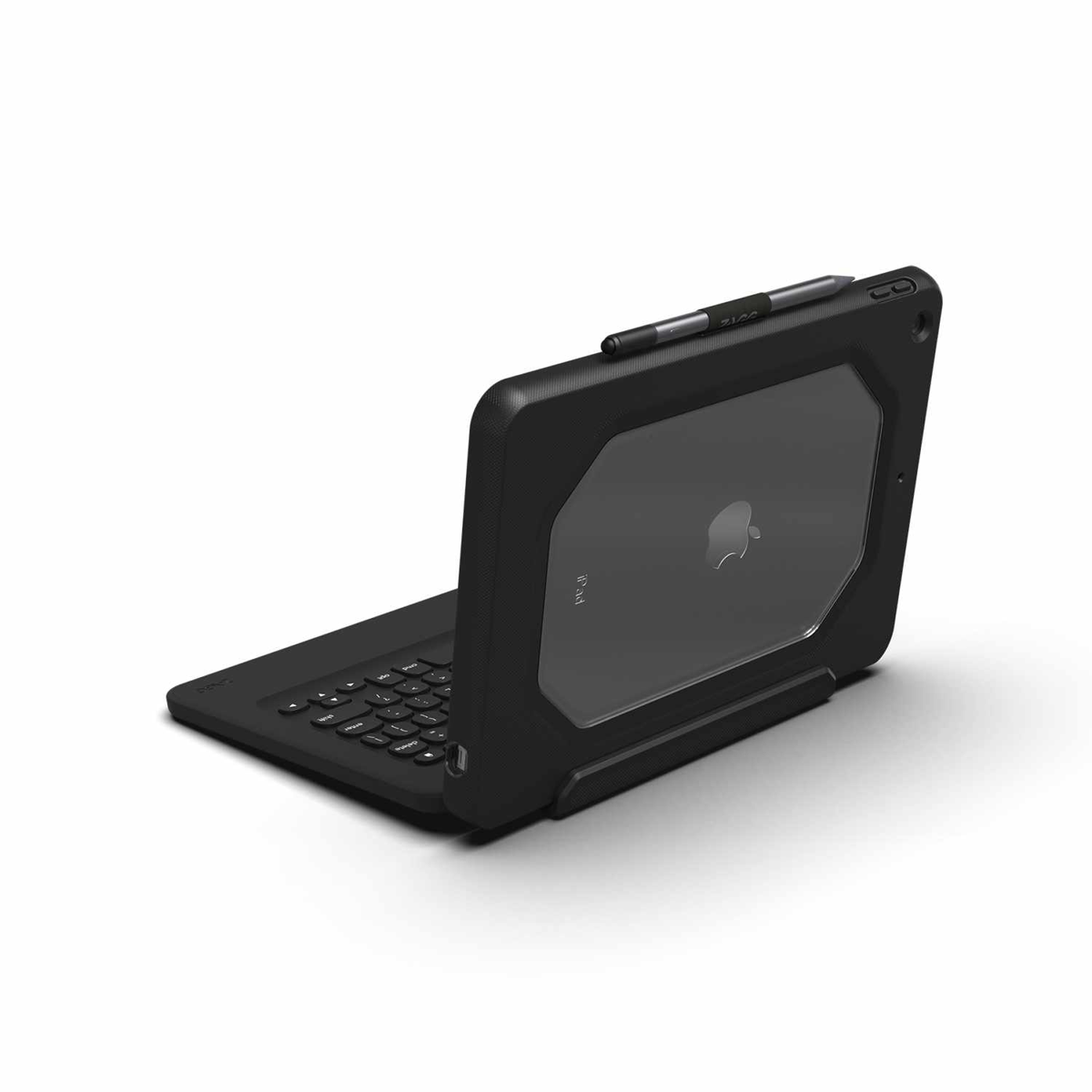 ZAGG - Ensemble clavier et étui Rugged Pro Connect, noir, pour iPad 10,2 pouces 2021/10,2 pouces 2020/10,2 pouces 2019