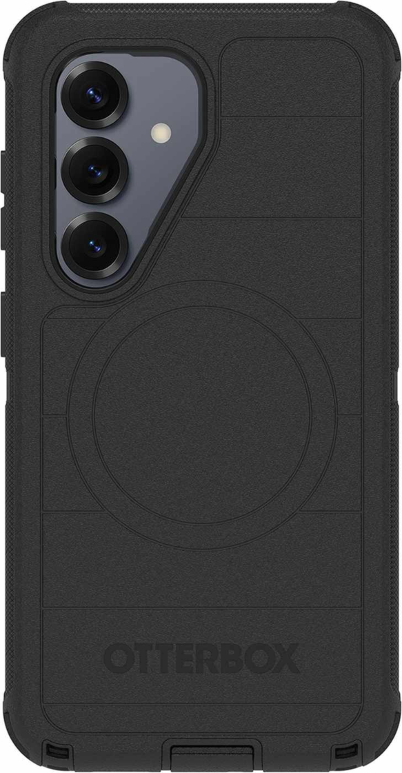 OtterBox - Defender Pro Case w/Magnets and Holster Black for Samsung Galaxy S26 in Bulk Packaging