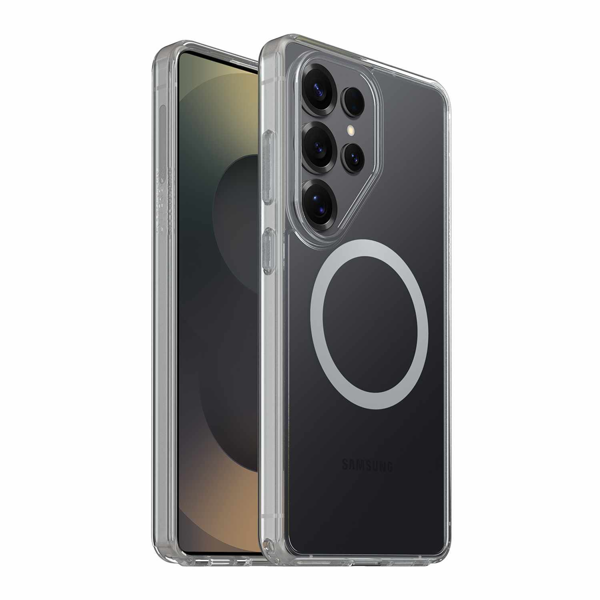 OtterBox - Symmetry Clear Case w/Magnets Clear for Samsung Galaxy S26 Ultra