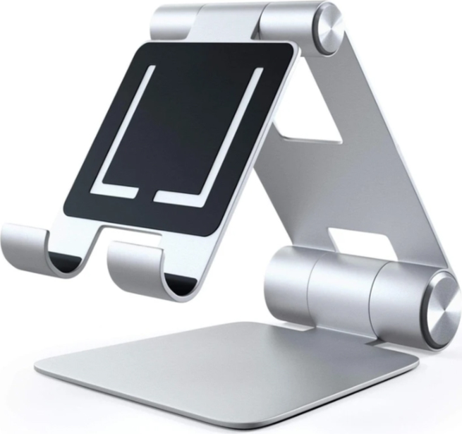 Satechi R1 Aluminum Hinge Holder Folder Stand - Silver