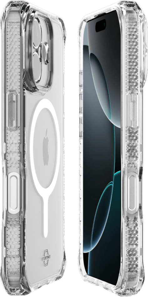 ITSKINS - Hybrid_R MagSafe Case Clear for iPhone 17