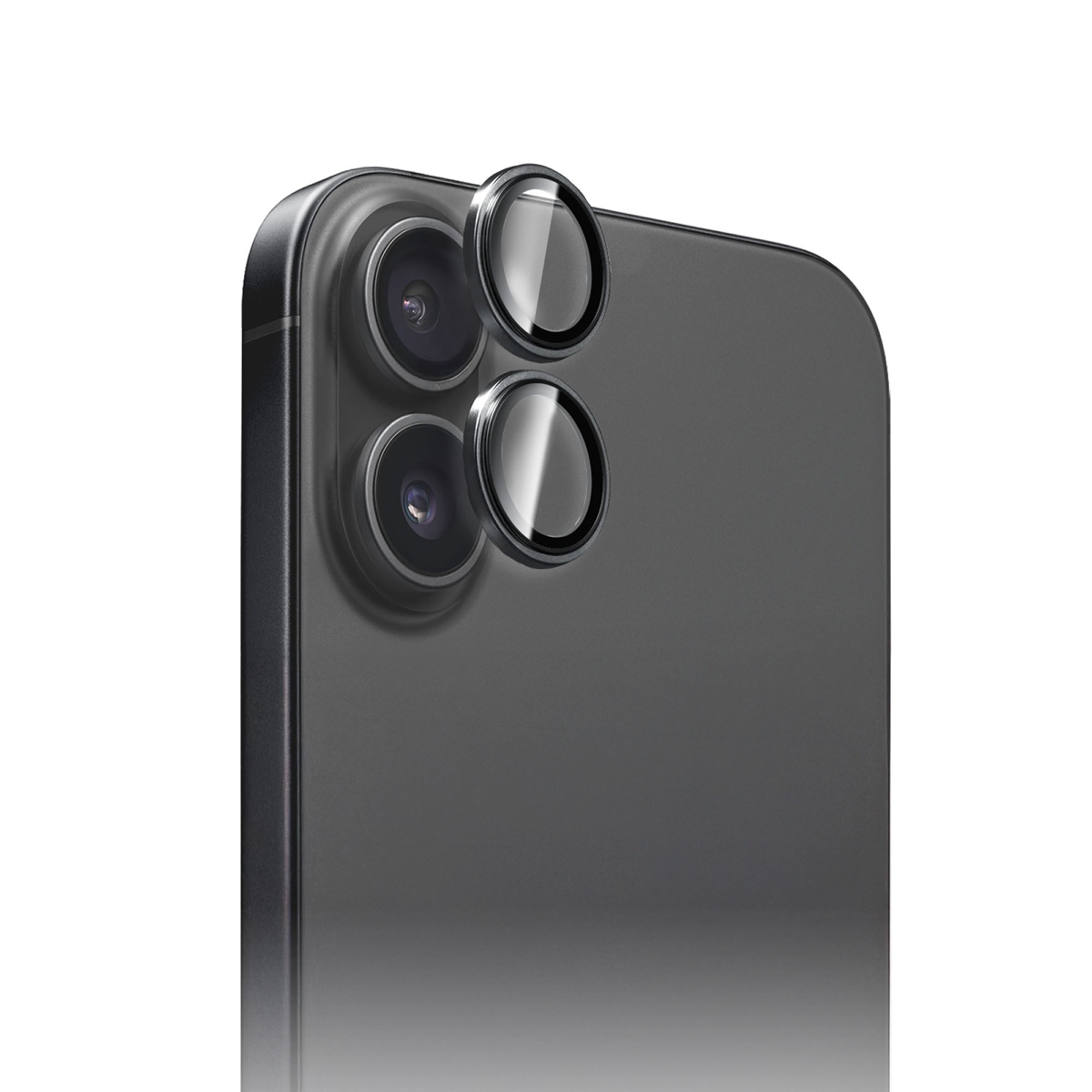 The HyperGear Camera Rings Lens Protector features a shock-absorbing body and scratchproof shield to safeguard the camera lenses from accidental damage.