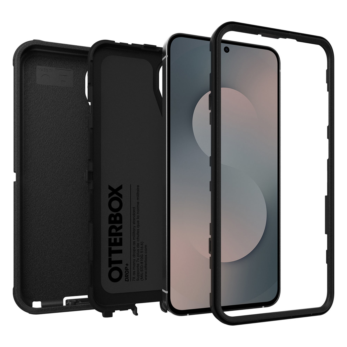 <p>The Defender Series Pro is OtterBox's toughest case, offering rugged, tri-layer protection against harsh drops.</p>