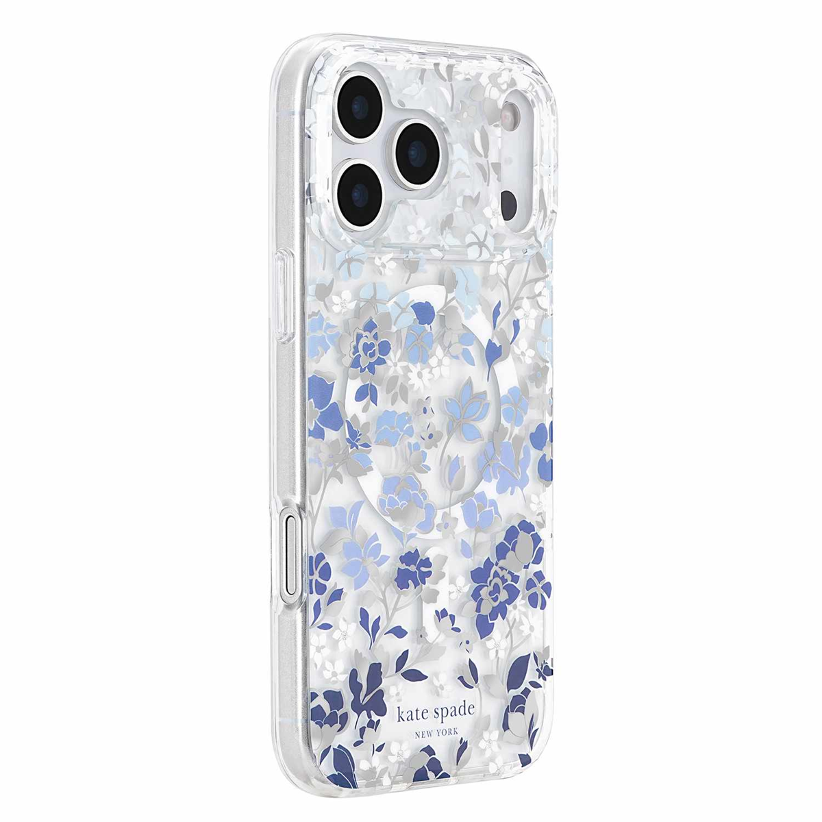 Kate Spade - Protective MagSafe Case Flowerbed Blue for iPhone 18 Pro Max/17 Pro Max