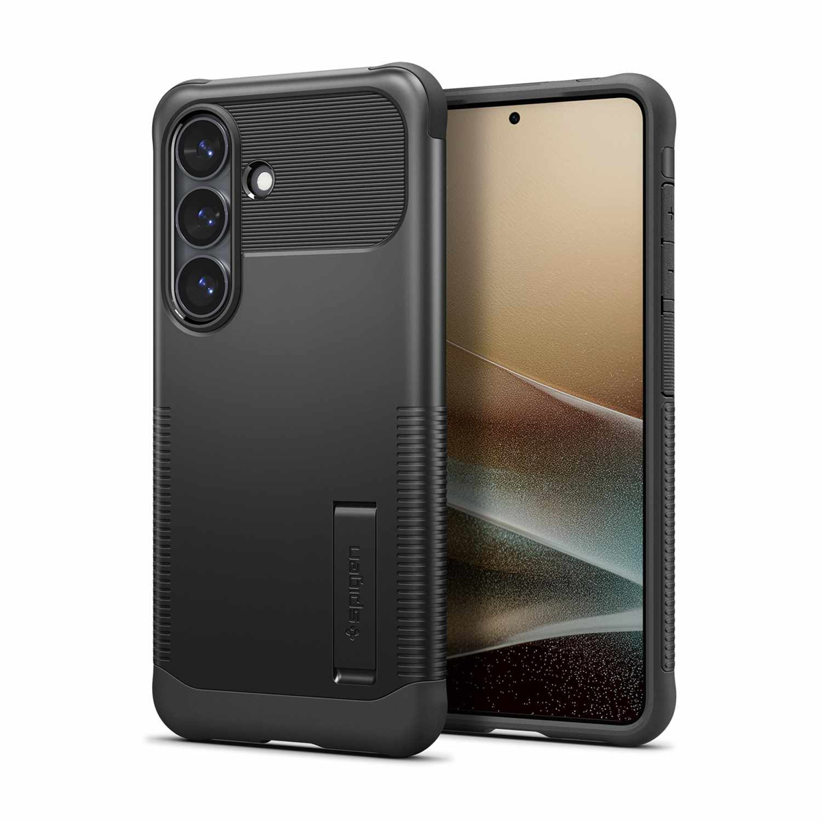 Spigen - Slim Armor Case w/Magnets Black for Samsung Galaxy S26+