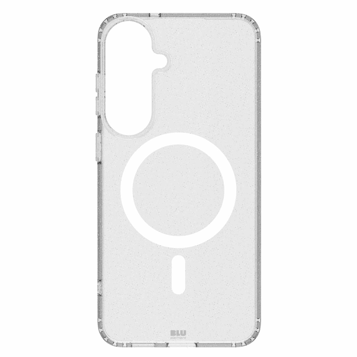 Blu Element - Étui scintillant robuste Dropzone avec aimants, transparent pour Samsung Galaxy S26 FE/Galaxy S25 FE transparent