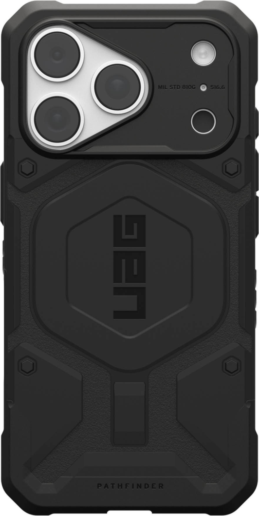 UAG - Étui Pathfinder MagSafe robuste noir pour iPhone 18 Pro/17 Pro