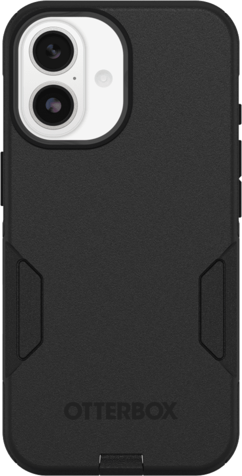 The OtterBox Commuter Series with MagSafe is a rugged, pocket-friendly case offering 3X military standard drop protection and features built-in magnets for MagSafe accessories.