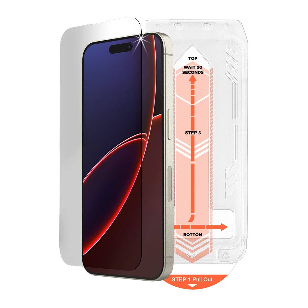The HyperGear HD Tempered Glass Screen Protector is a tough, ultra-thin screen protector that safeguards devices against drops, scratches, and bumps.