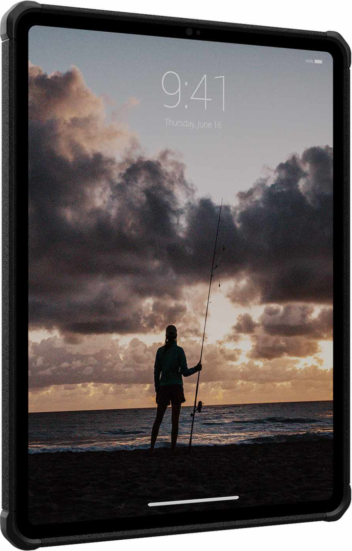 UAG 124494114040 Étui Scout+ avec Béquille Noir pour iPad Air 13 2025/2024