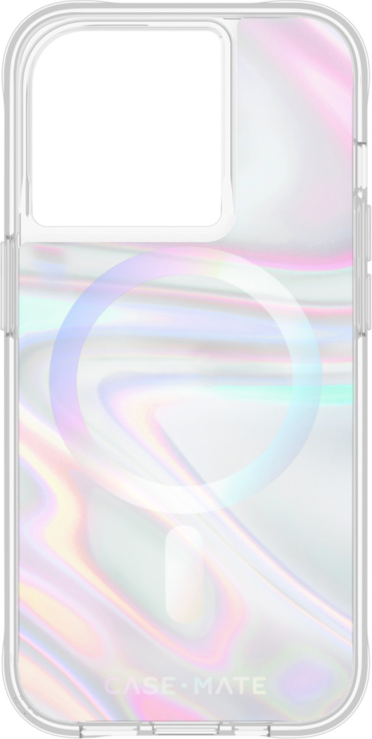 Case-Mate’s popular Soap Bubble case, now with MagSafe compatibility! The Soap Bubble case is literally a protective bubble for your phone with its 12ft drop protection.