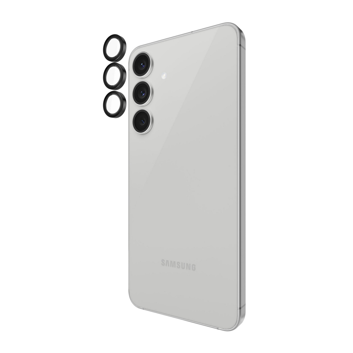 Keep the camera lens in tip-top shape with the Case-Mate Aluminum Ring Glass Lens Protector.