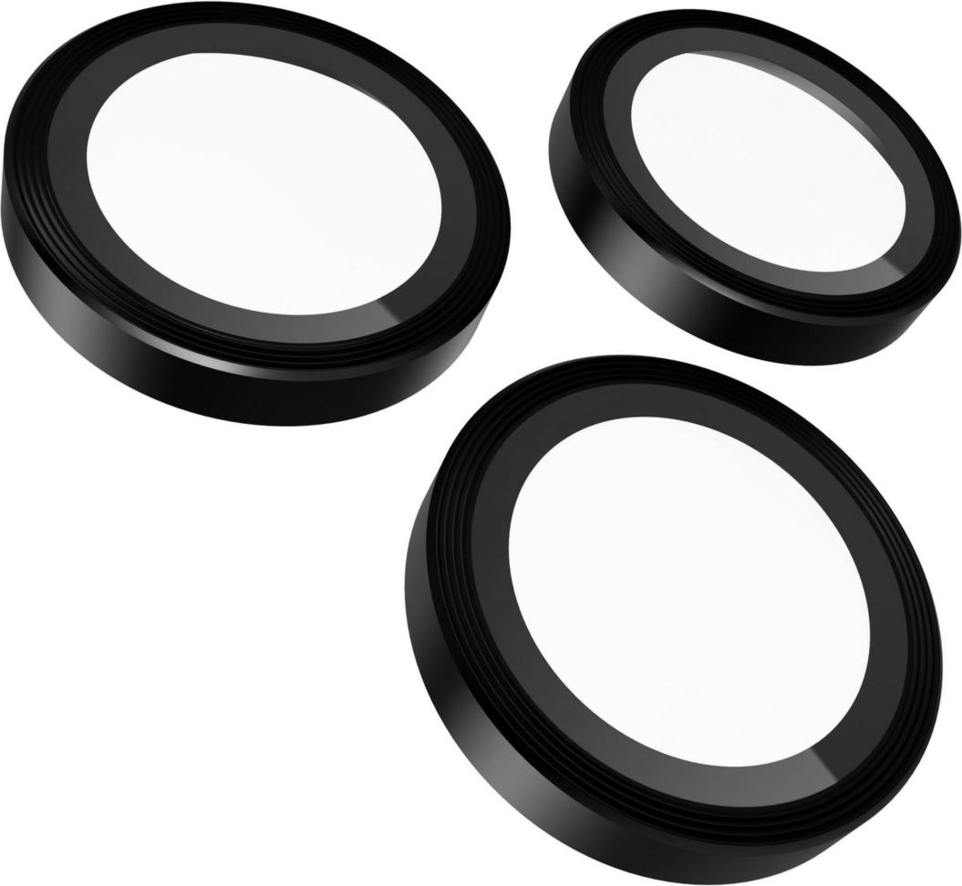 Case-Mate - Aluminum Camera Lens Glass Protectector for Apple iPhone 17 Pro Max  /  iPhone 17 Pro - Black