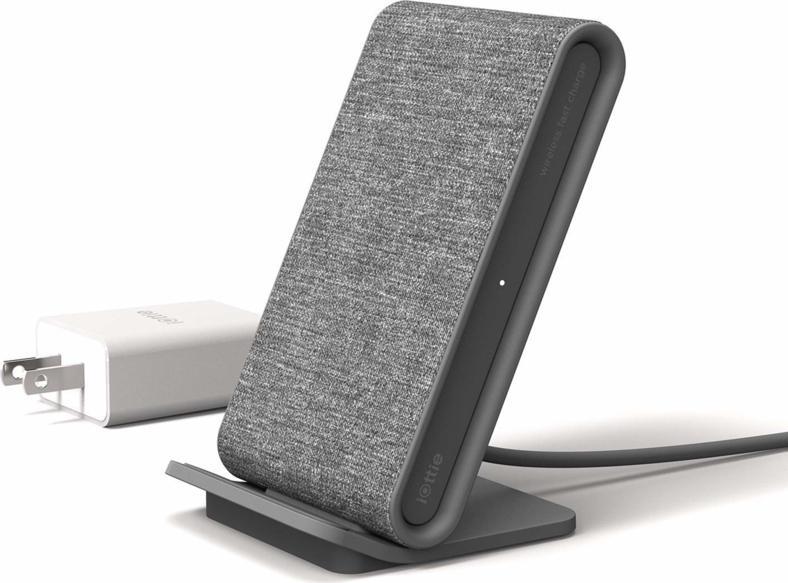 iOttie - iON Wireless Fast Charging Stand Qi 10W - Grey