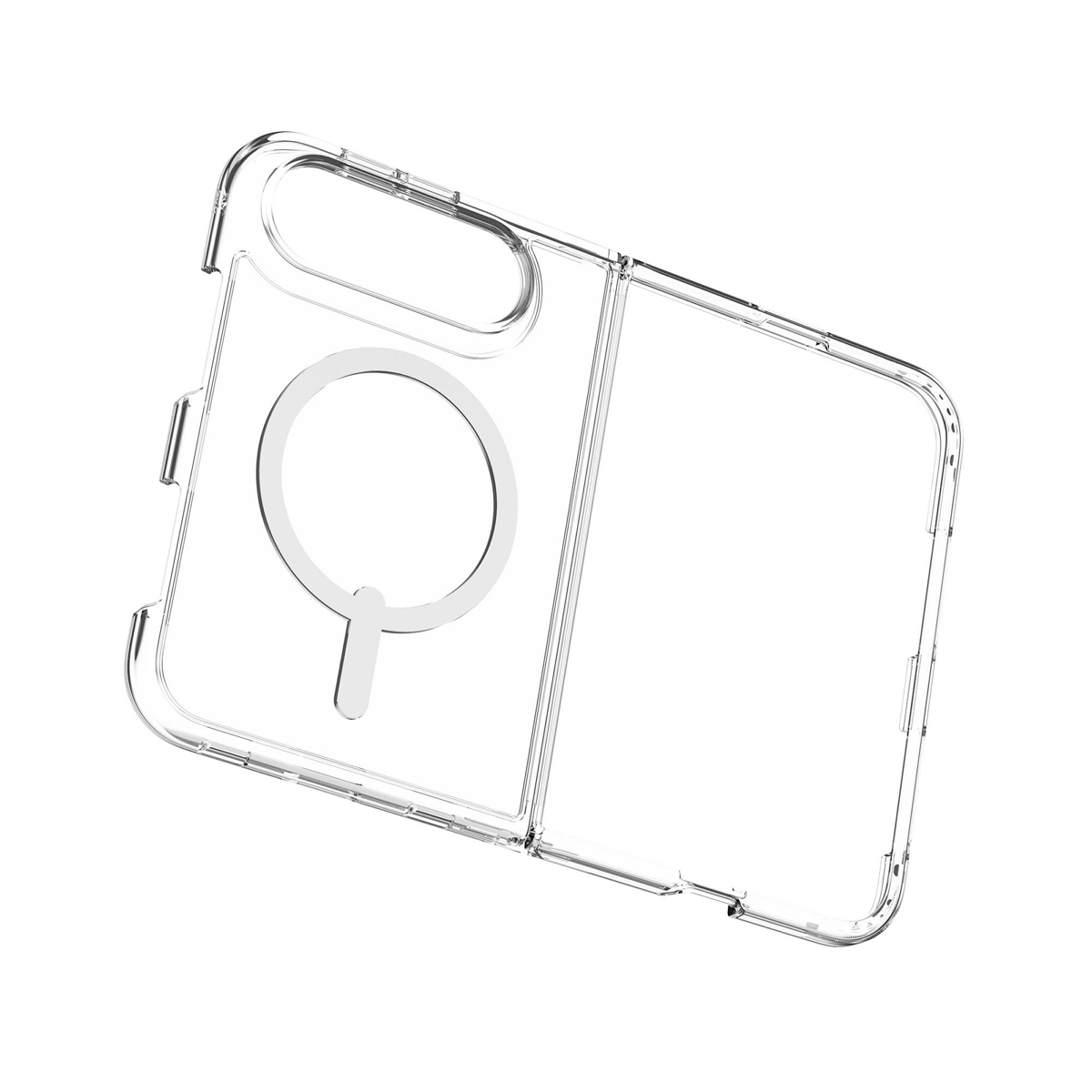 Strengthened with Graphene, the ZAGG Crystal Palace Snap Lite case combines an ultra-thin, crystal-clear profile with up to 10 ft drop protection and seamless MagSafe compatibility.