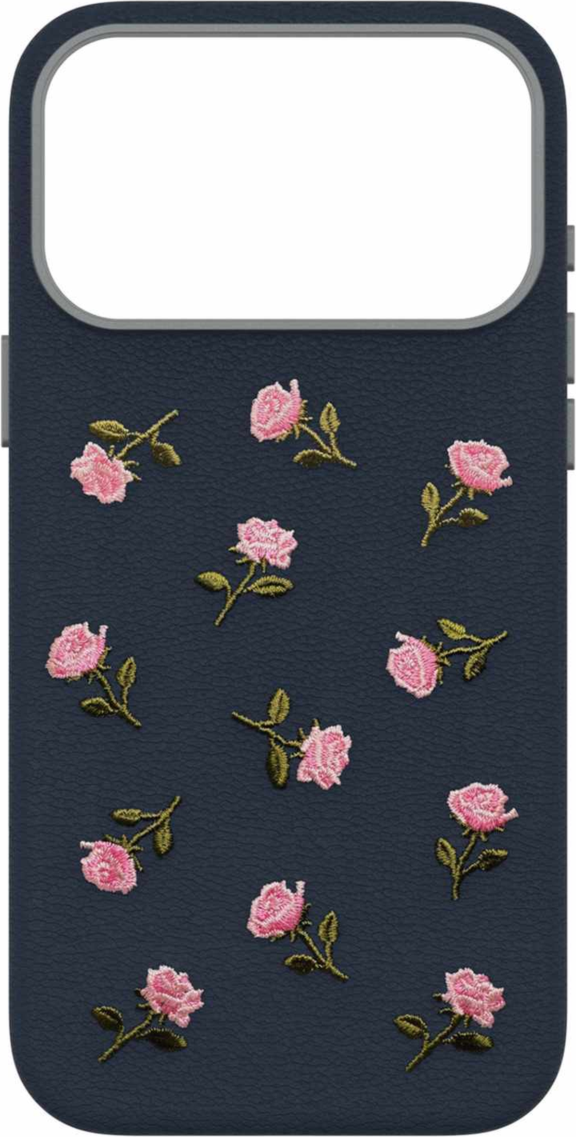 OtterBox - Coque Embroidery MagSafe Symmetry Cactus Leather Manor Bloom pour iPhone 18 Pro Max/17 Pro Max