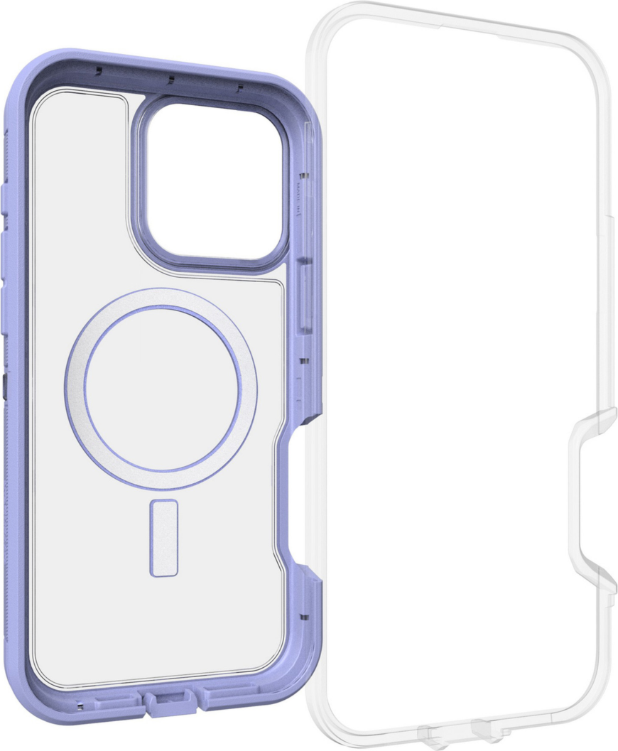 Get sleek, legendary phone protection with the OtterBox Defender Series Pro XT with MagSafe, a rugged dual-layer design that guards devices against drops, dirt, scrapes, and bumps.