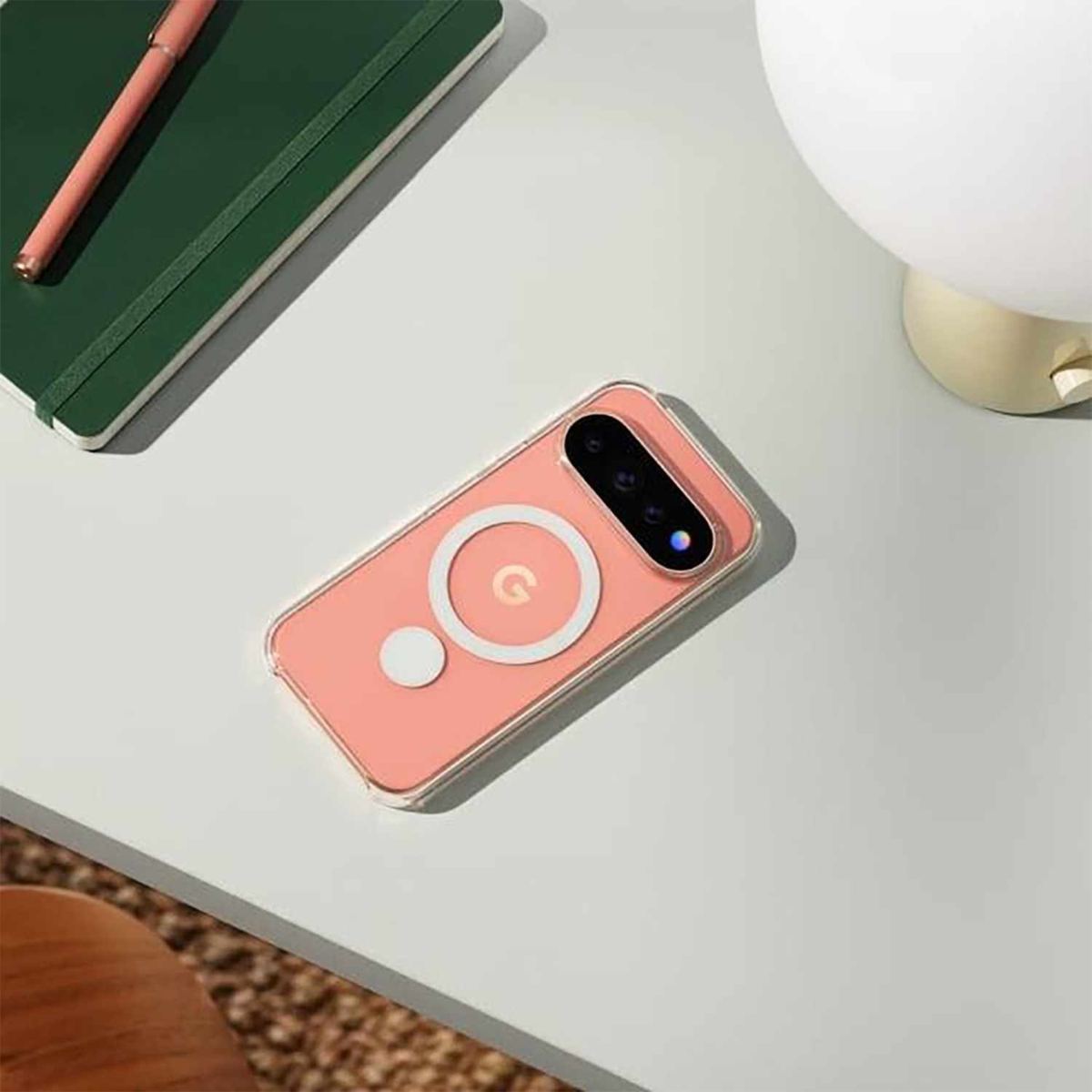 Google - Clear Case w/Magnets Clear for Google Pixel 11 Pro XL