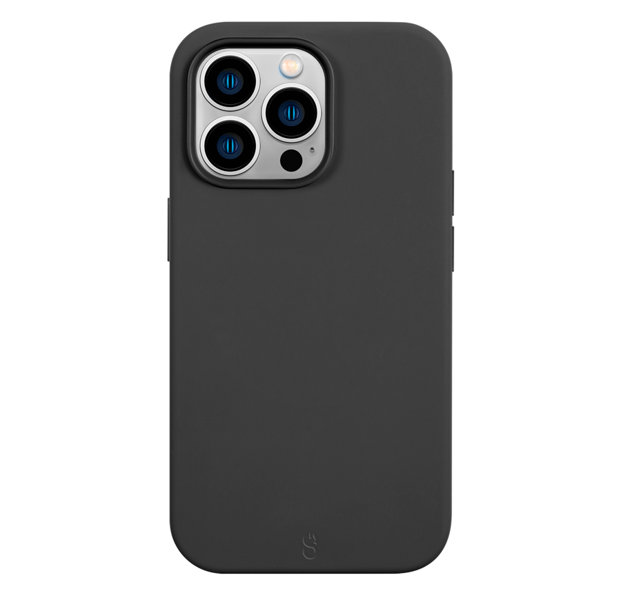 LOGiix - Silicone Case Vibrance Mag for iPhone 14 Pro Max - Black