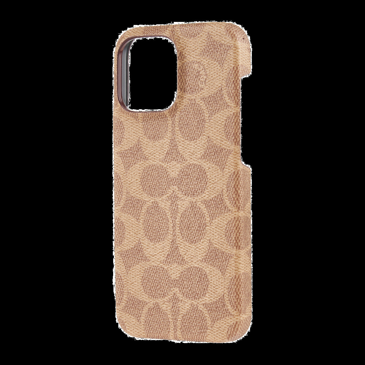 The Coach Slim Wrap Case is durably designed with an impressive 12 ft drop protection and thin profile for wireless charging.