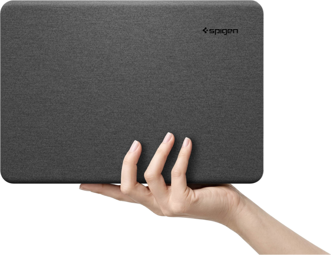 The Spigen Urban Fit Case delivers slim everyday protection with a premium knit fabric exterior and a durable hard shell that helps guard against scratches and daily wear.