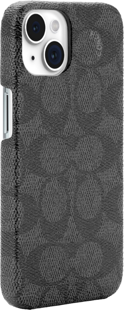 The Coach Slim Wrap Case is durably designed with an impressive 10 ft drop protection and thin profile for wireless charging.