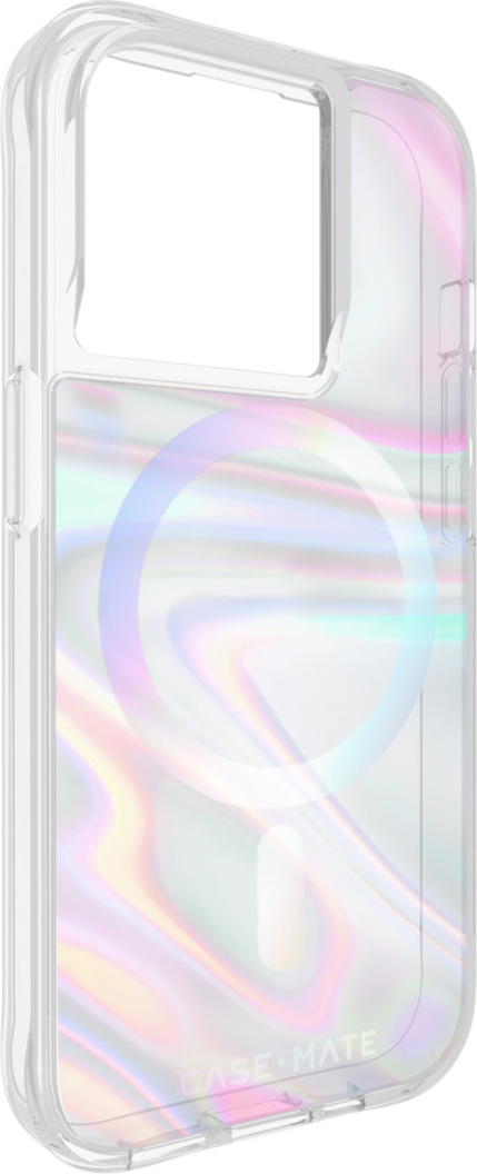 Case-Mate’s popular Soap Bubble case, now with MagSafe compatibility! The Soap Bubble case is literally a protective bubble for your phone with its 12ft drop protection.