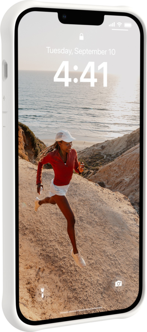 Keep your device protected without sacrificing style with the UAG Dot case featuring soft-touch silicone, a micro perforated textured design and a built-in magnet for fast MagSafe charging.