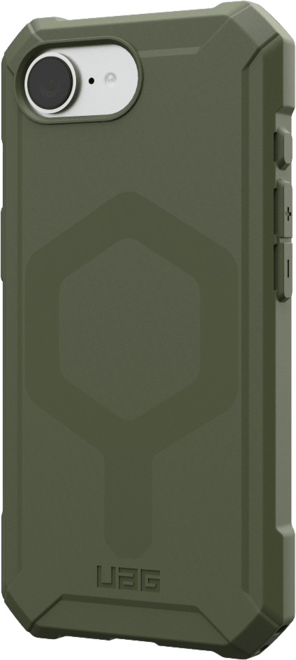 Get uncompromised defense with UAG Essential Armor – a one-piece TPU case that features an ultra-thin design, 15 ft drop protection and is compatible with MagSafe charging.