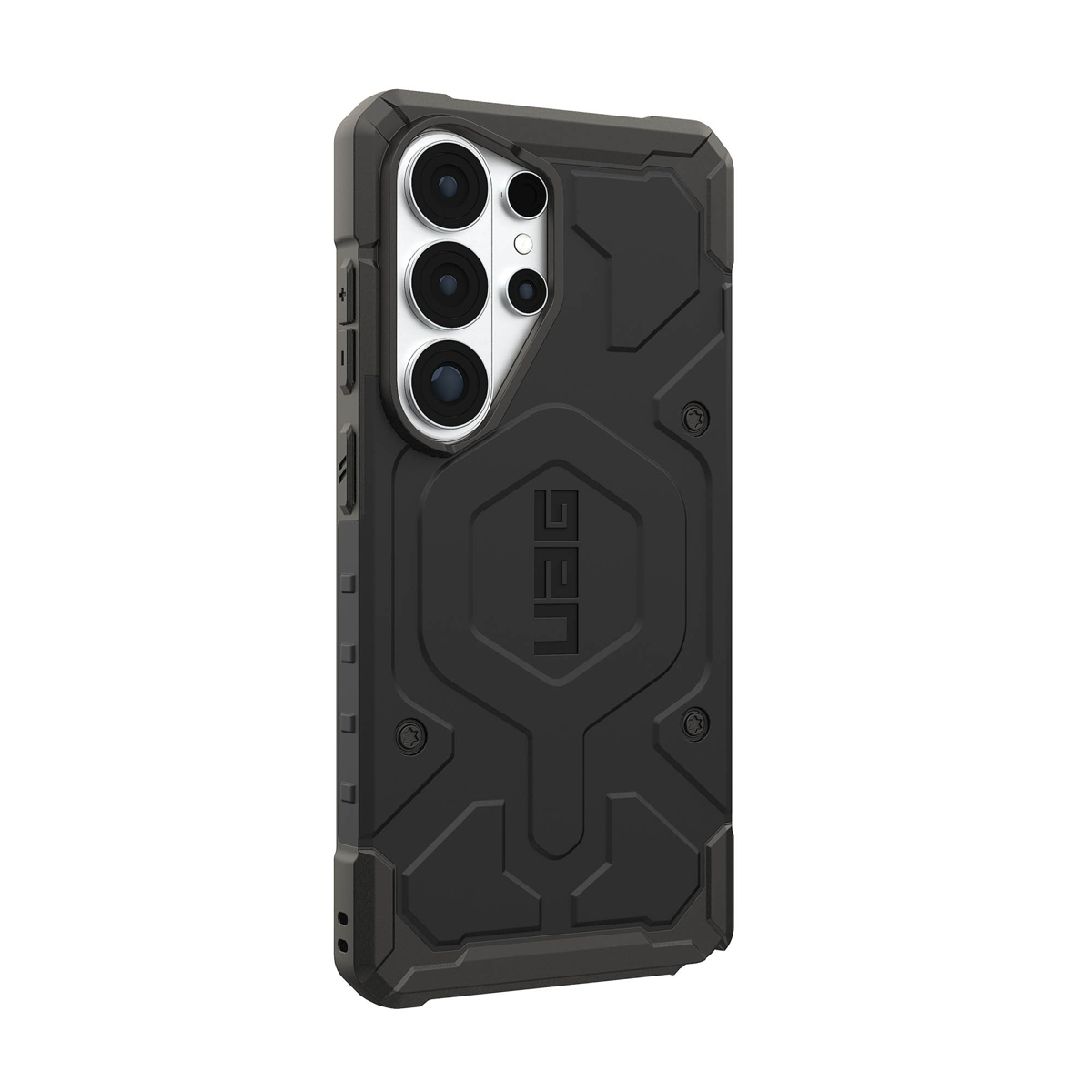 <p>Designed with action and adventure in mind, the UAG Pathfinder case provides serious protection with a modern classic look and a built-in magnetic module.</p>