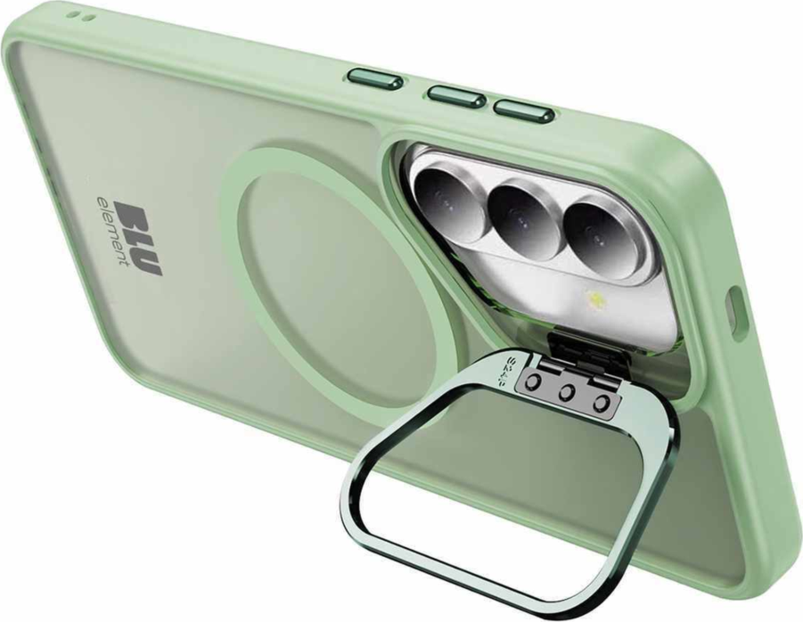 Blu Element - Chromatic Kick Case w/Magnets Light Green for Samsung Galaxy S26 FE/Galaxy S25 FE