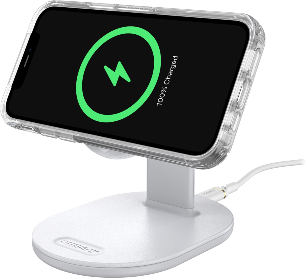 Otterbox 15W Wireless Charging Stand for MagSafe V2 - White (Lucid Dreamer)
