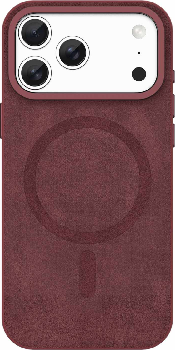 Blu Element - Coque Urban Edge Kick MagSafe, couleur bordeaux, pour iPhone 18 Pro/17 Pro