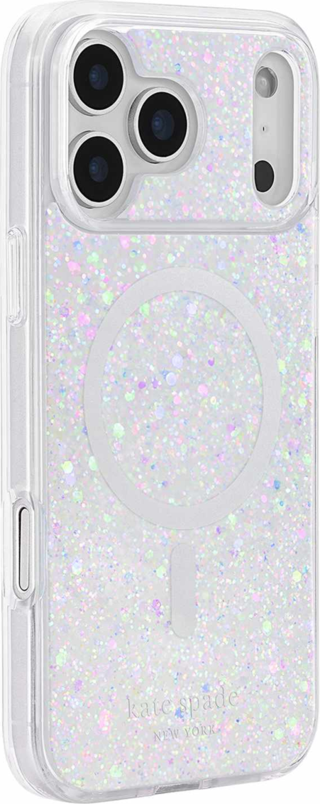 Kate Spade - Protective MagSafe Case Chunky Glitter Iridescent for iPhone 18 Pro/17 Pro