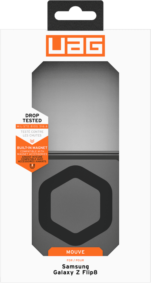 UAG - Mouve Case w/Magnet Ash for Samsung Galaxy Z Flip8