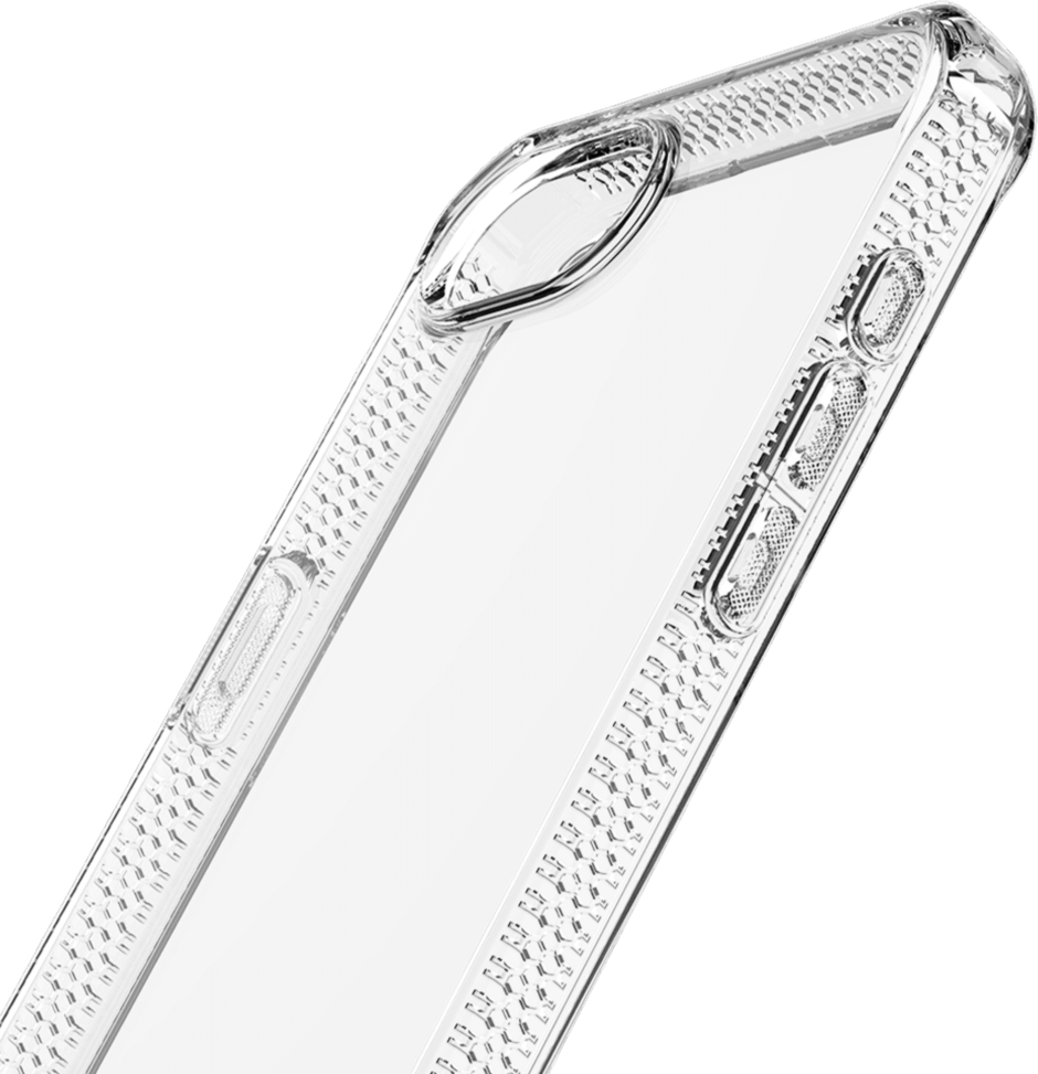 ITSKINS APS4SPECMTRSP Étui Spectrum_R Clear Transparent pour iPhone 16e