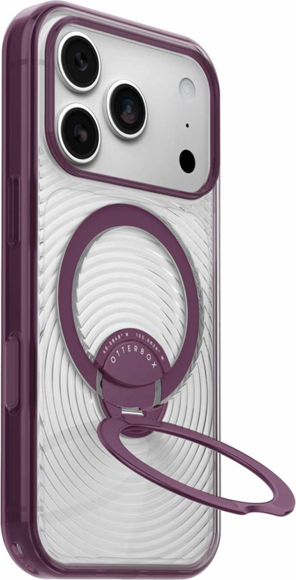 OtterBox - Étui MagSafe Symmetry Stand Vinum Purple pour iPhone 18 Pro/17 Pro