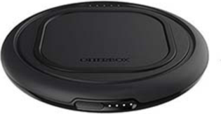 The OtterBox OtterSpot Qi wireless charging base with 10W fast charge will keep any Qi device ready to go at a moment’s notice.