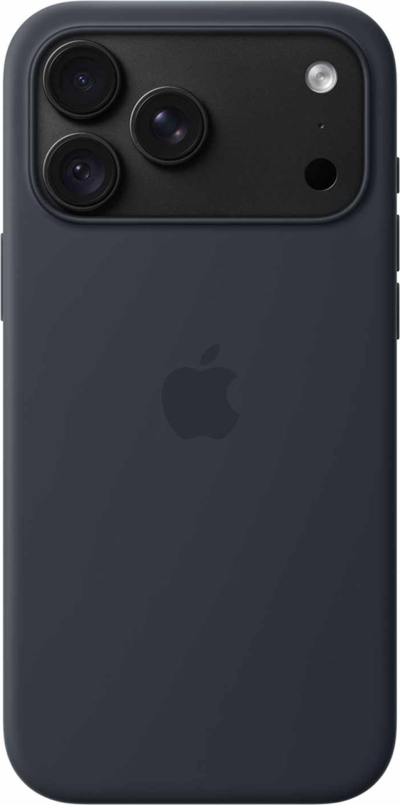 Apple - Étui en silicone avec MagSafe bleu marine pour iPhone 18 Pro Max
