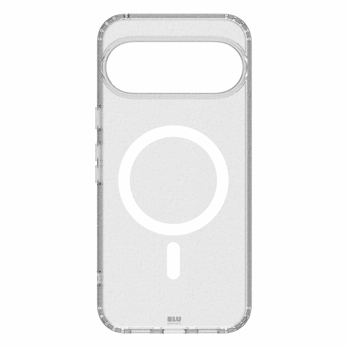 Blu Element - Coque résistante à paillettes « Dropzone » transparente avec aimants pour Google Pixel 11 Pro XL