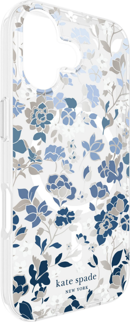 Kate Spade - Protective MagSafe Case for Apple iPhone 17 Pro - Flowerbed Blue