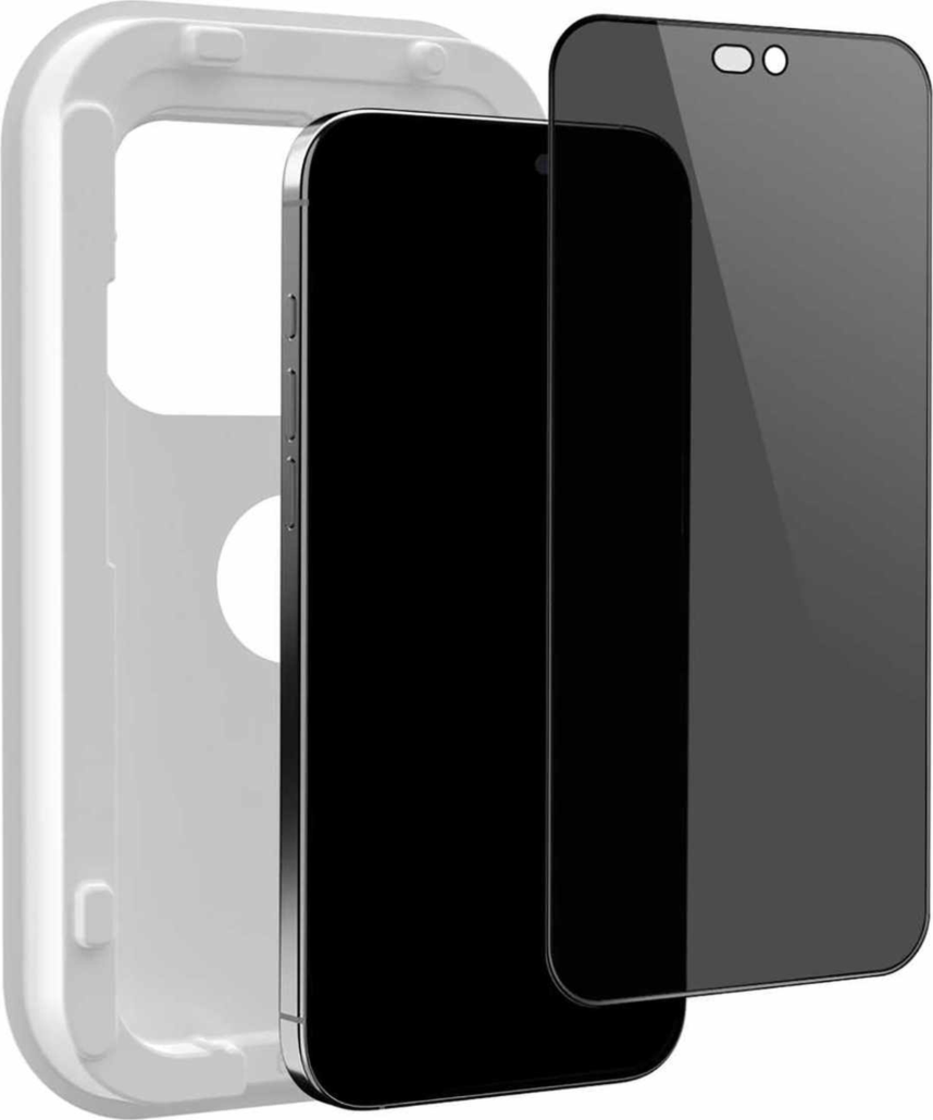 Blu Element - Protecteur d’écran Eco EasyFit Privacy pour iPhone 18 Pro Max transparent