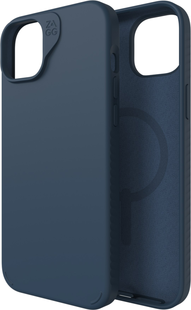 Strengthened with Graphene, ZAGG's Manhattan Snap series case combines premium silicone with 13 ft drop protection and seamless MagSafe compatibility.