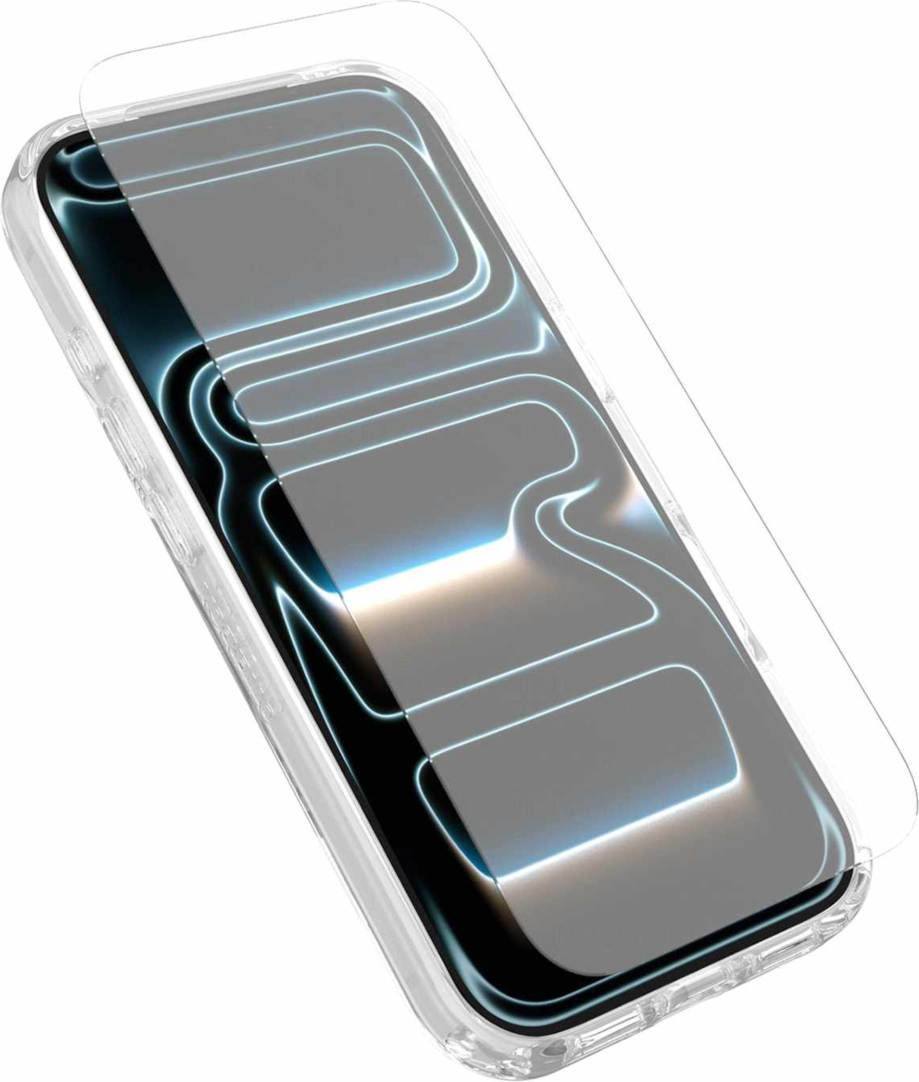 OtterBox - Ensemble Protection+Power (étui clair Lumen avec verre + chargeur mural 30 W) pour iPhone 18 Pro/17 Pro