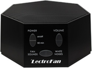 LectroFan Evo Noise and Fan Sound Machine - White