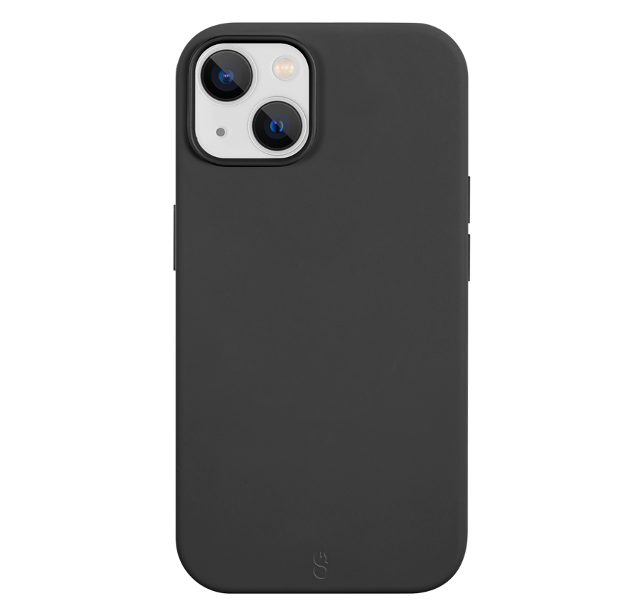 LOGiix - Silicone Case Vibrance Mag for iPhone 14 Plus - Black