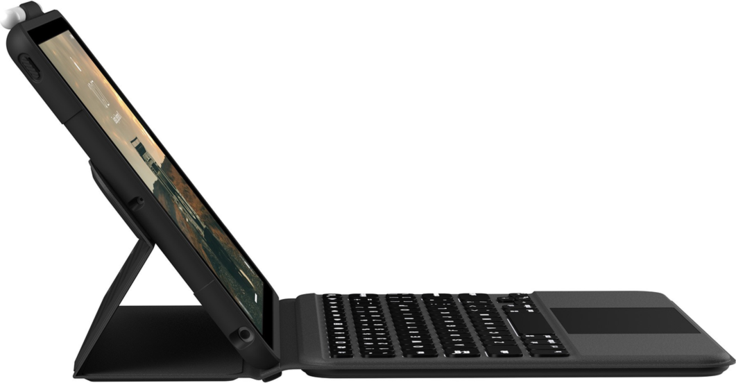 <p>Turn any tablet into a laptop-style device with the UAG Rugged Bluetooth Keyboard and Trackpad combo case, built with premium features and quality materials.</p>